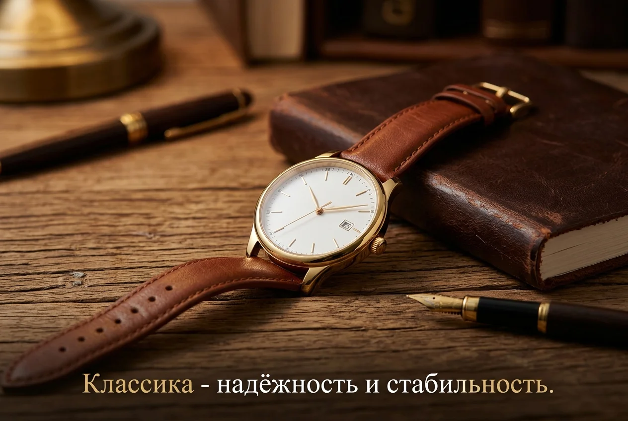 Классические часы - консервативность и надёжность