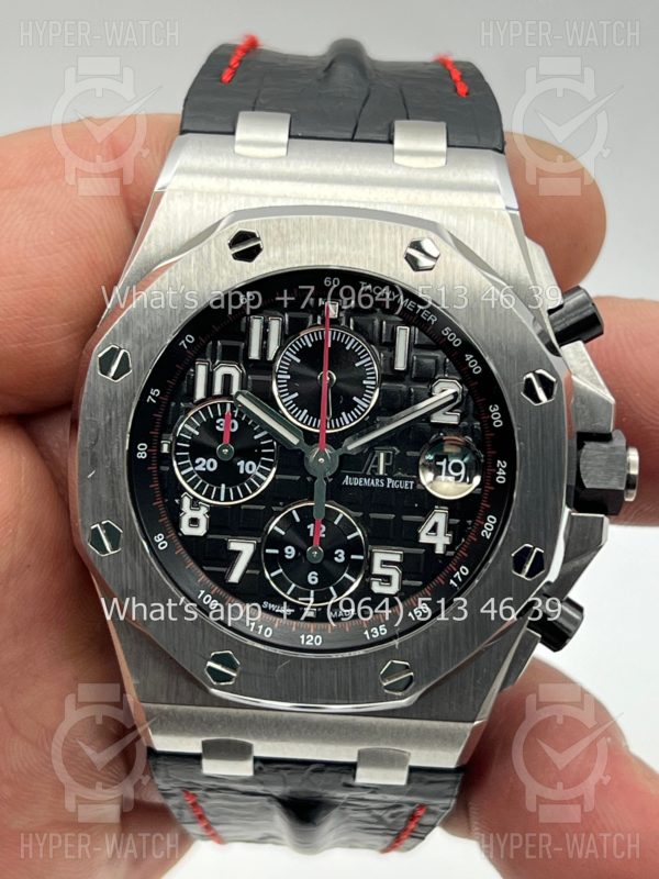 Товар Audemars Piguet Royal Oak Offshore 42mm 26470ST.OO.A101CR.01 Black Фото 5 - Audemars Piguet Royal Oak Offshore 42mm 26470ST.OO.A101CR.01 Black