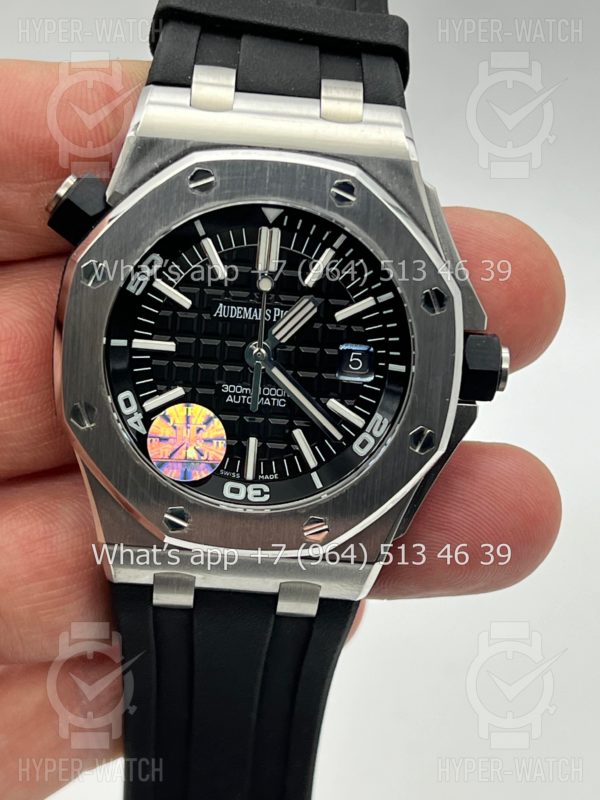 Товар Audemars Piguet Royal Oak Offshore Diver 15703ST.OO.A002CA.01 Black Фото 6 - Audemars Piguet Royal Oak Offshore Diver 15703ST.OO.A002CA.01 Black