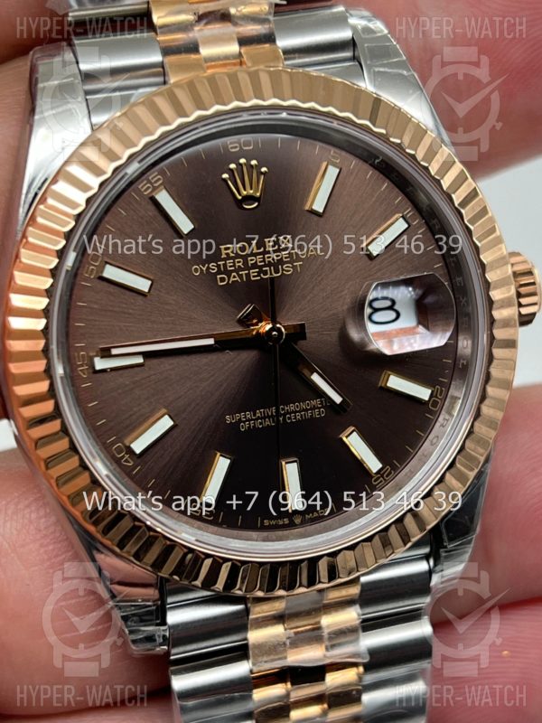Фото 2 - Rolex DateJust 41mm 126331-0002 Brown VS