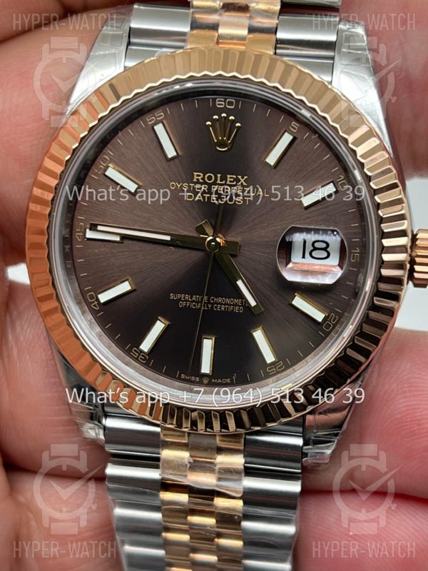 Фото 3 - Rolex DateJust 41mm 126331-0002 Brown VS