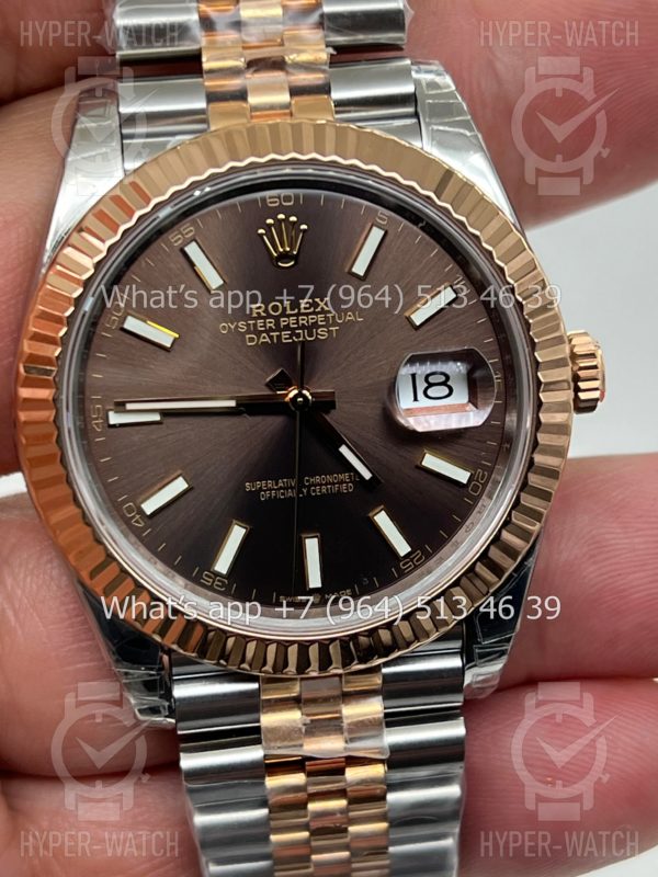 Фото 6 - Rolex DateJust 41mm 126331-0002 Brown VS