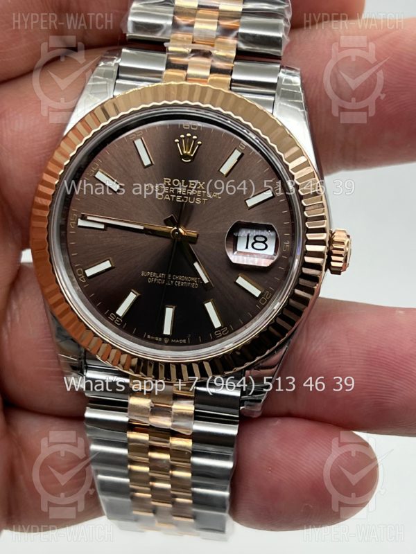 Фото 8 - Rolex DateJust 41mm 126331-0002 Brown VS