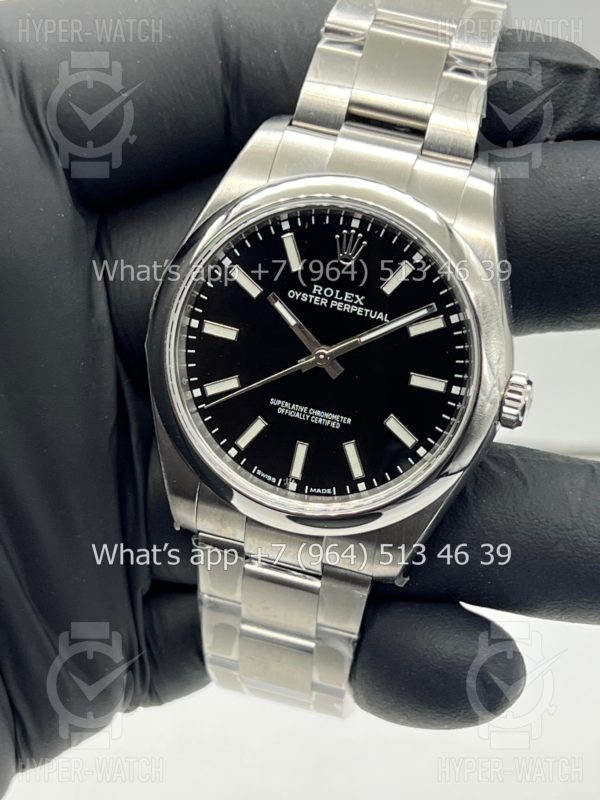 Товар Rolex Oyster Perpetual 39mm 114300 Black Фото 3 - Rolex Oyster Perpetual 39mm 114300 Black