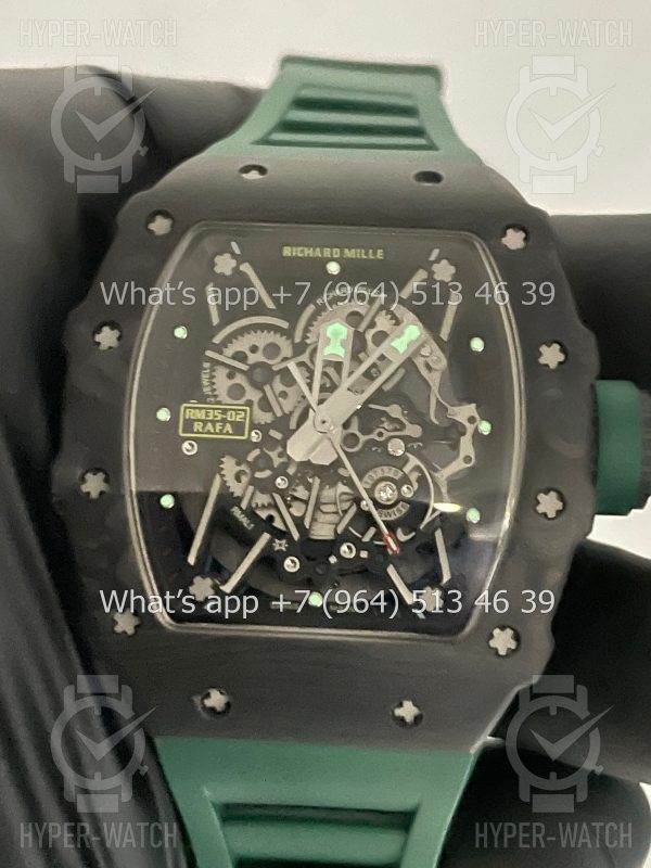 Фото 18 - Richard Mille RM 035-02 Rafa Carbon Green