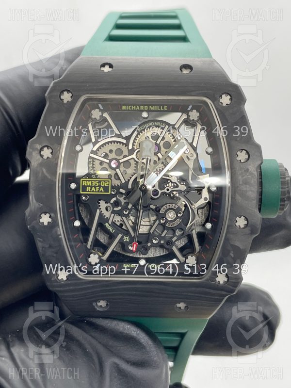 Фото 2 - Richard Mille RM 035-02 Rafa Carbon Green