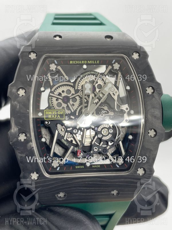 Фото 3 - Richard Mille RM 035-02 Rafa Carbon Green