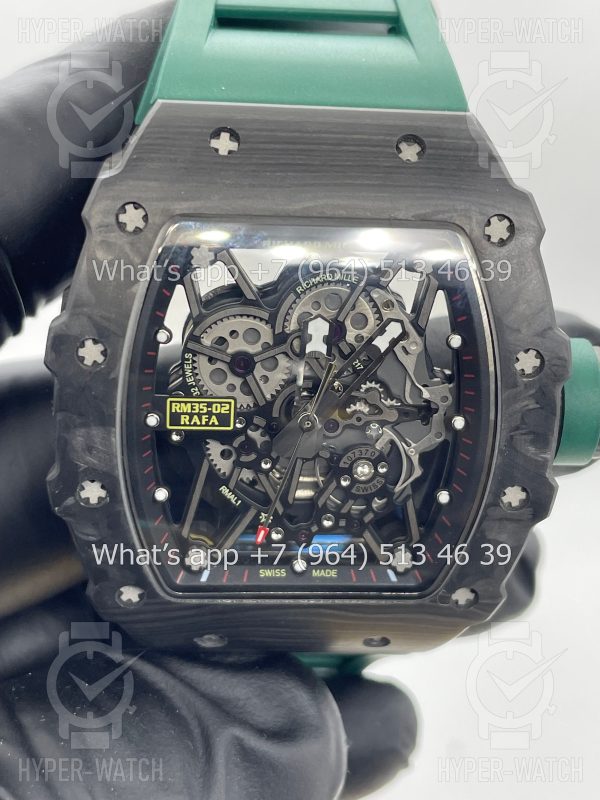 Фото 4 - Richard Mille RM 035-02 Rafa Carbon Green