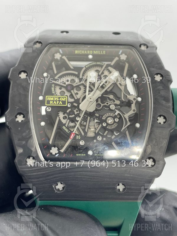 Фото 5 - Richard Mille RM 035-02 Rafa Carbon Green