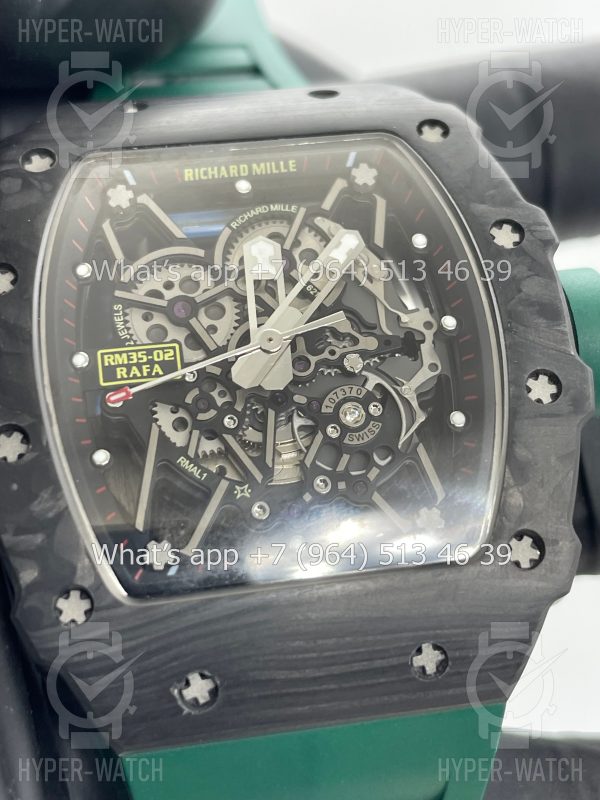 Фото 9 - Richard Mille RM 035-02 Rafa Carbon Green