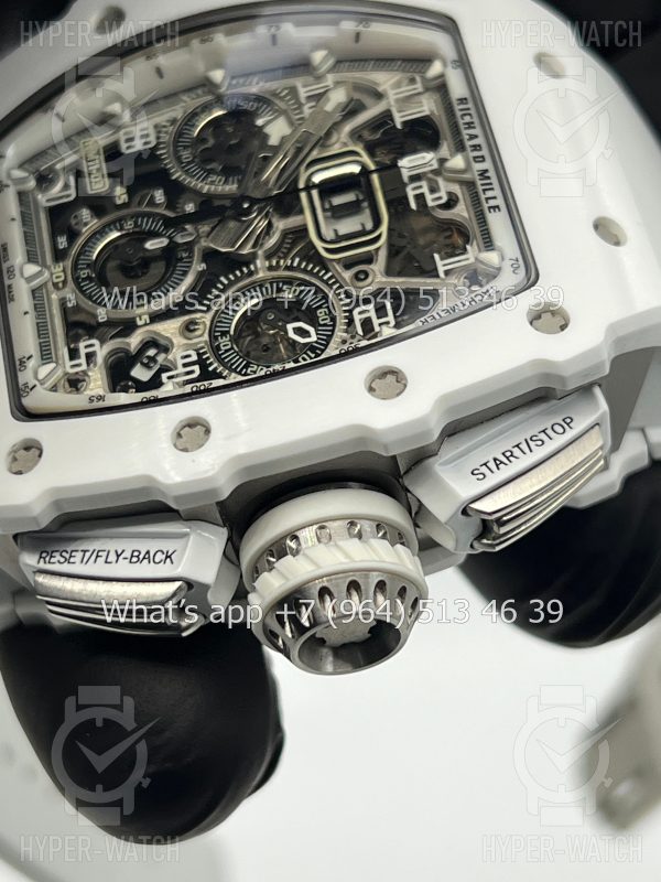 Фото 4 - Richard Mille RM 011-03 White Steel