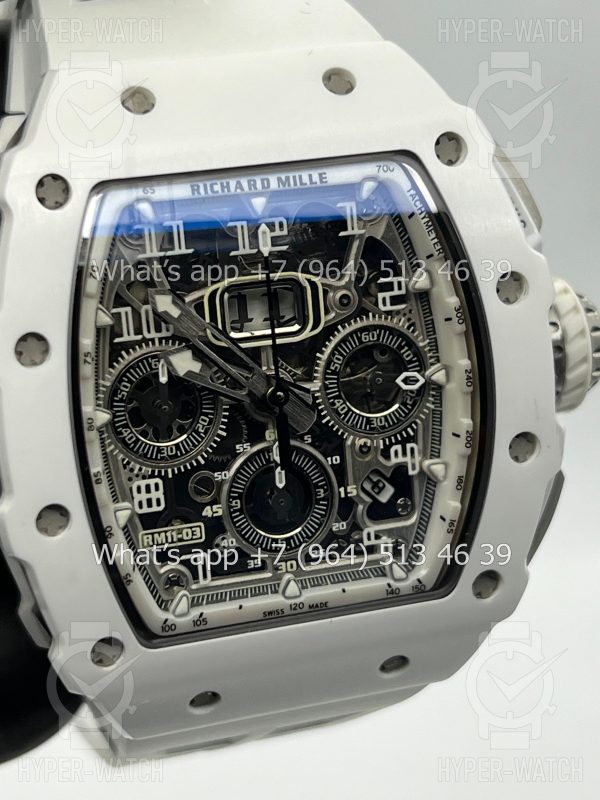 Фото 8 - Richard Mille RM 011-03 White Steel