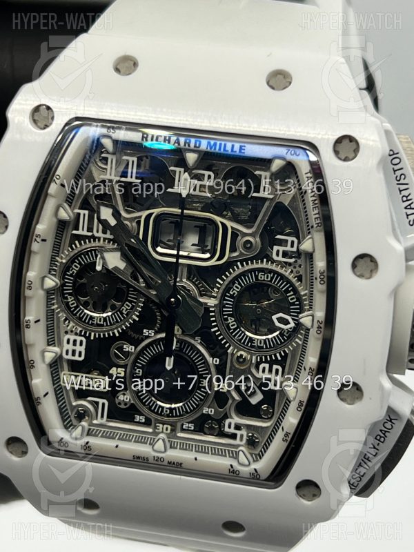 Фото 9 - Richard Mille RM 011-03 White Steel