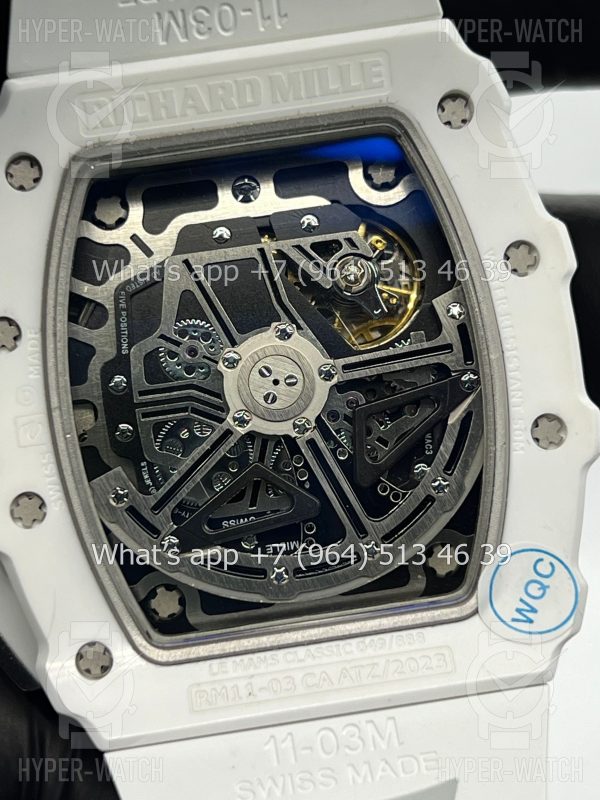 Фото 16 - Richard Mille RM 011-03 White Steel
