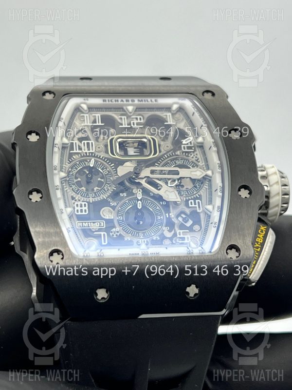 Товар Richard Mille RM 011-03 Black Chronograph Фото 2 - Richard Mille RM 011-03 Black Chronograph