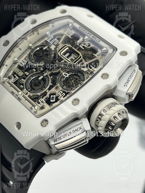 Товар Richard Mille RM 011-03 White Black Фото 6 - Richard Mille RM 011-03 White Black