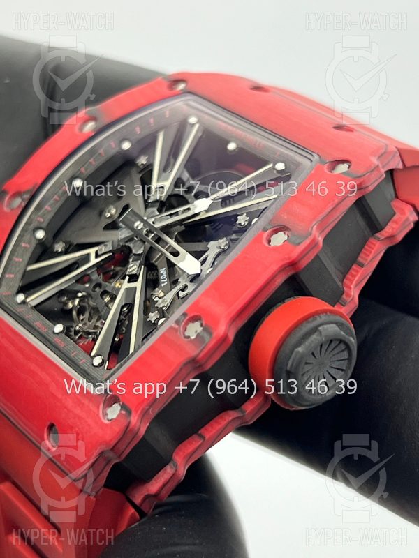 Товар Richard Mille RM 12-01 Tourbillon Carbon Red Фото 6 - Richard Mille RM 12-01 Tourbillon Carbon Red