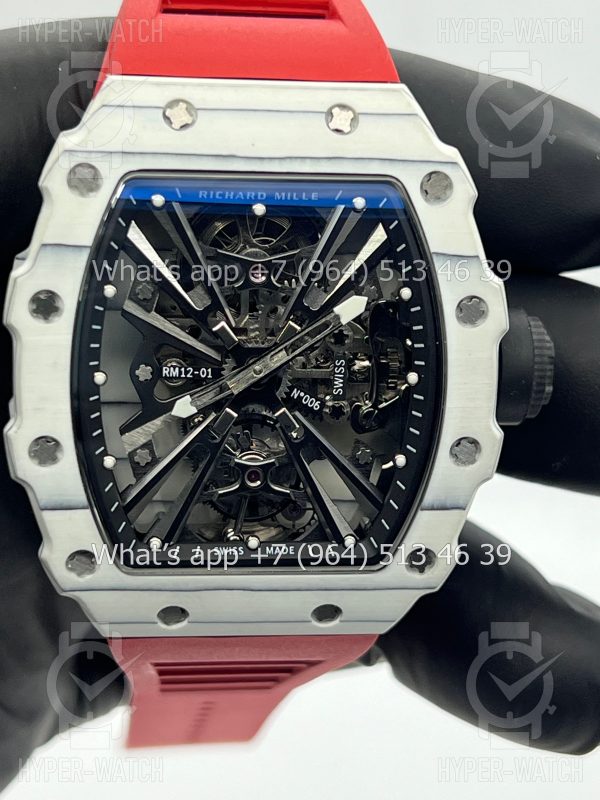Товар Richard Mille RM 12-01 Tourbillon Carbon White Фото 2 - Richard Mille RM 12-01 Tourbillon Carbon White