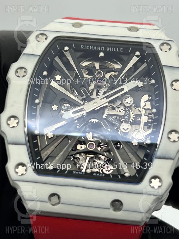 Товар Richard Mille RM 12-01 Tourbillon Carbon White Фото 3 - Richard Mille RM 12-01 Tourbillon Carbon White