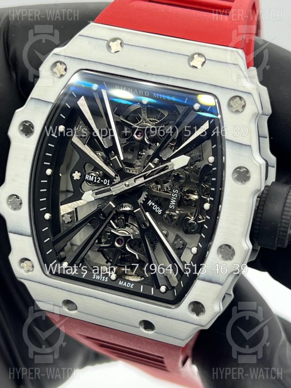 Товар Richard Mille RM 12-01 Tourbillon Carbon White Фото 4 - Richard Mille RM 12-01 Tourbillon Carbon White