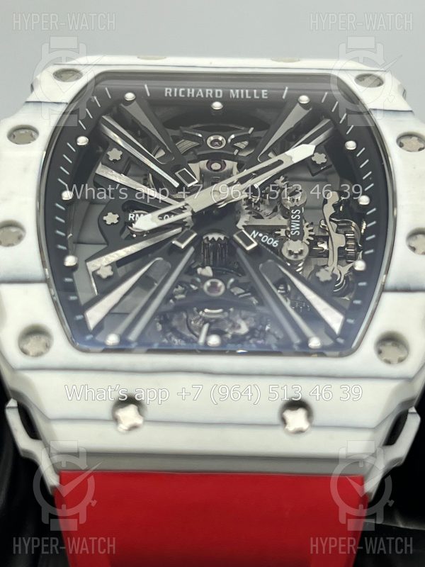 Товар Richard Mille RM 12-01 Tourbillon Carbon White Фото 5 - Richard Mille RM 12-01 Tourbillon Carbon White