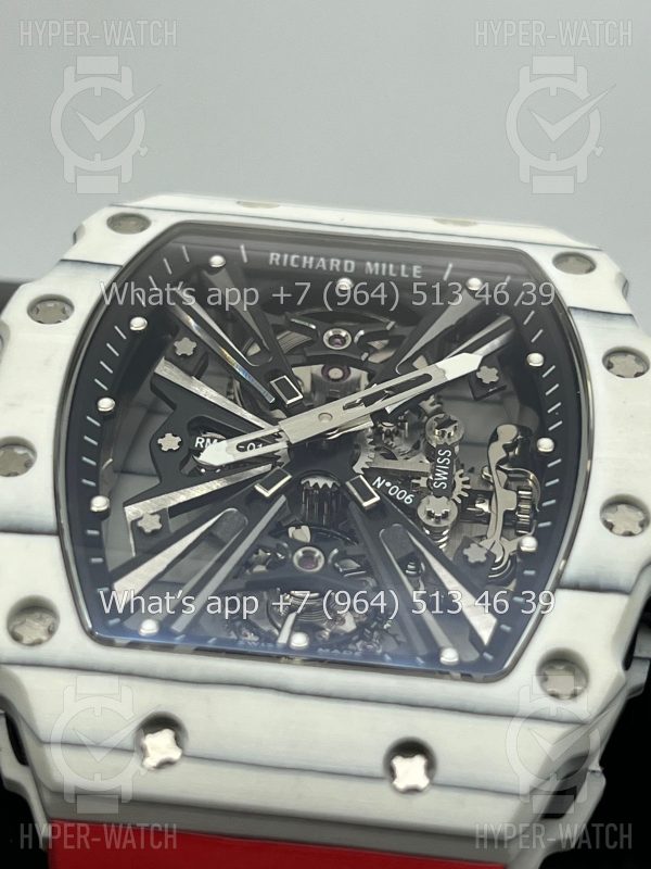 Товар Richard Mille RM 12-01 Tourbillon Carbon White Фото 6 - Richard Mille RM 12-01 Tourbillon Carbon White