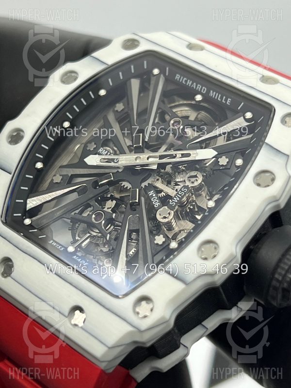 Товар Richard Mille RM 12-01 Tourbillon Carbon White Фото 9 - Richard Mille RM 12-01 Tourbillon Carbon White