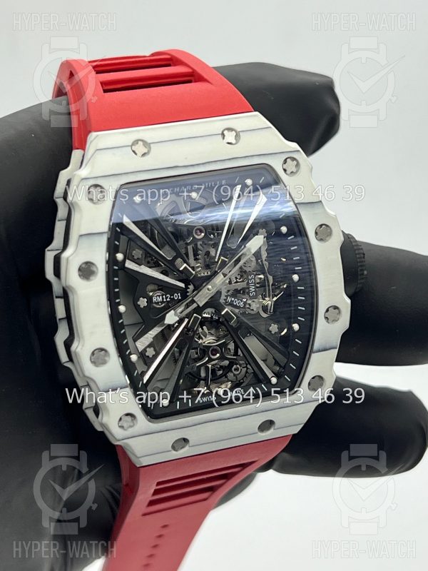 Товар Richard Mille RM 12-01 Tourbillon Carbon White Фото 13 - Richard Mille RM 12-01 Tourbillon Carbon White