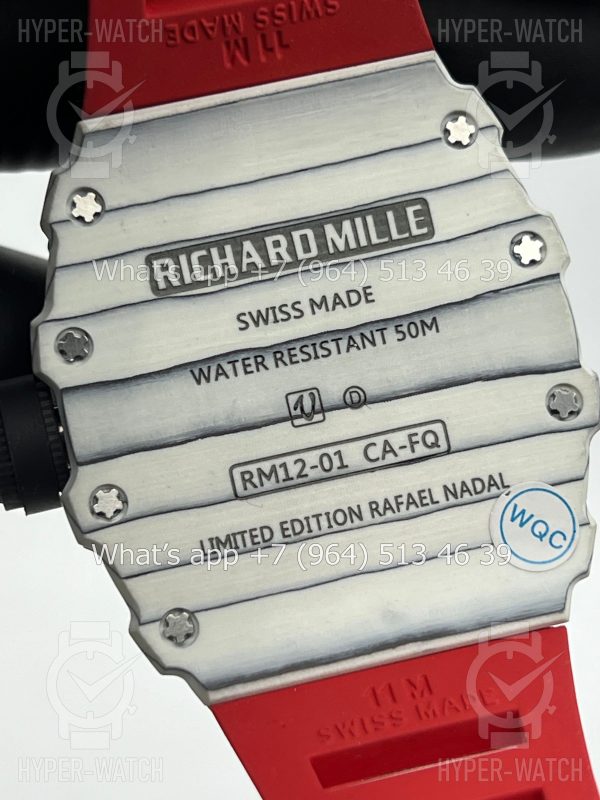 Товар Richard Mille RM 12-01 Tourbillon Carbon White Фото 19 - Richard Mille RM 12-01 Tourbillon Carbon White