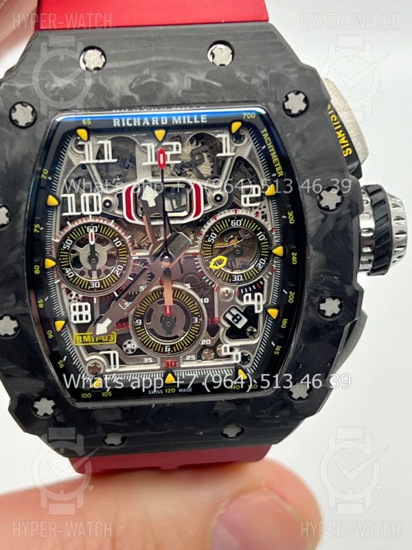 Товар Richard Mille RM 011-03 Red Carbon Фото 2 - Richard Mille RM 011-03 Red Carbon