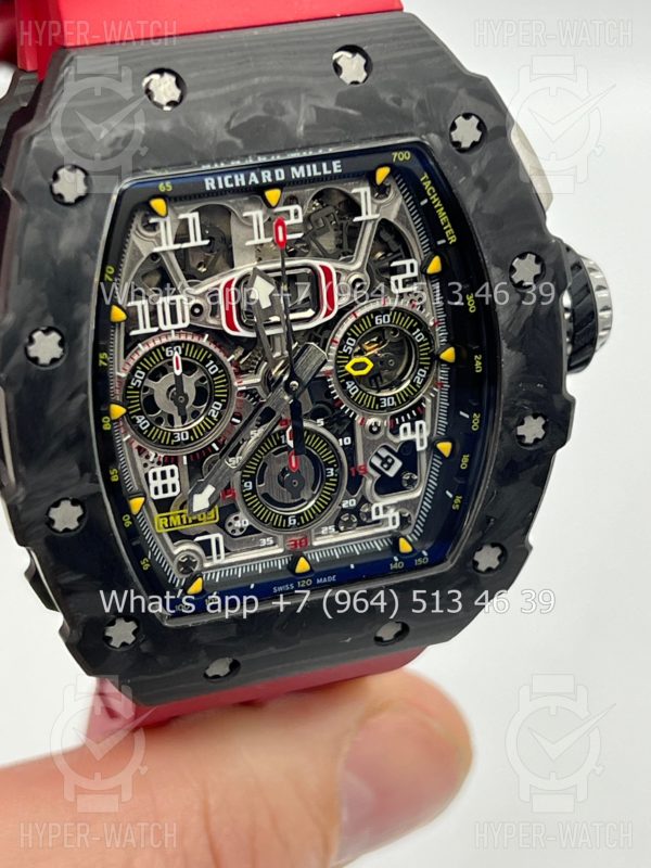 Товар Richard Mille RM 011-03 Red Carbon Фото 4 - Richard Mille RM 011-03 Red Carbon