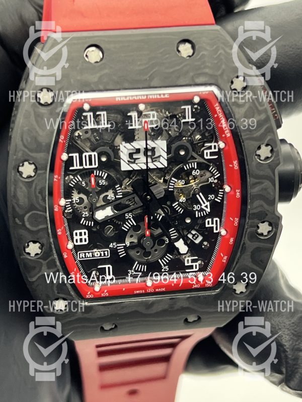 Фото 4 - Richard Mille RM 011-FM Red Black