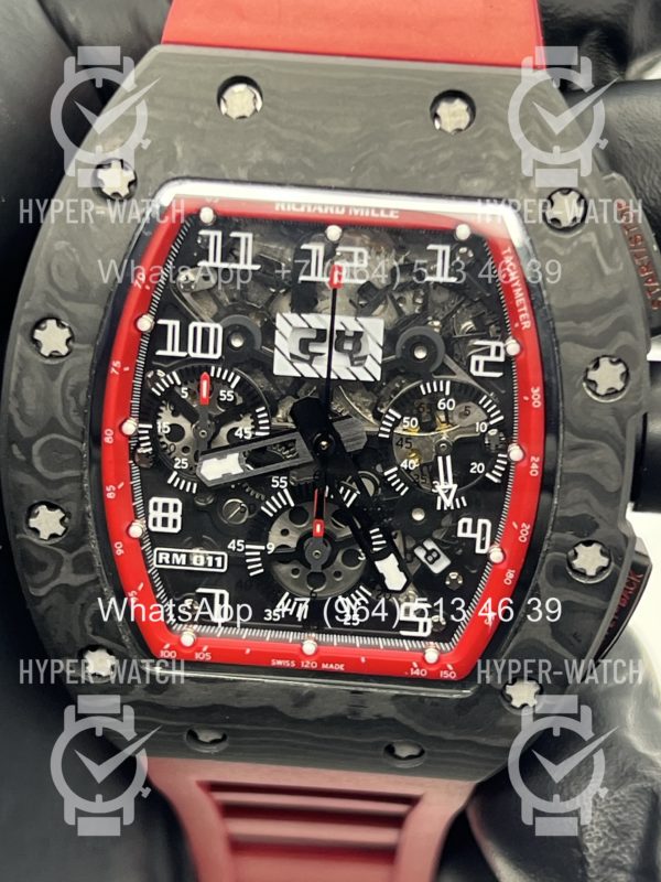 Фото 5 - Richard Mille RM 011-FM Red Black