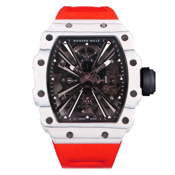 Товар Richard Mille RM 12-01 Tourbillon Carbon White Фото 1 - Richard Mille RM 12-01 Tourbillon Carbon White