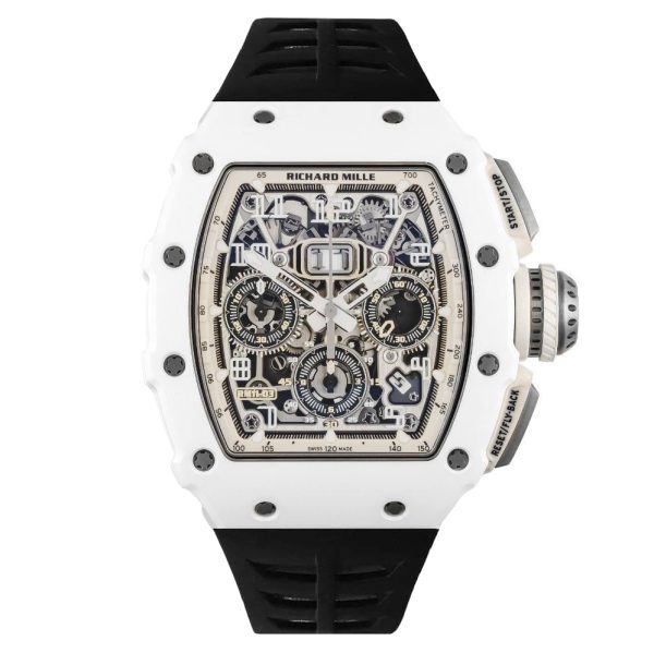 Товар Richard Mille RM 011-03 White Black Фото 1 - Richard Mille RM 011-03 White Black