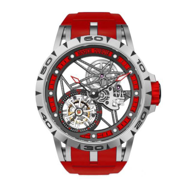 Товар Roger Dubuis Excalibur 45mm Flying Tourbillon Red Фото 1 - Roger Dubuis Excalibur 45mm Flying Tourbillon Red