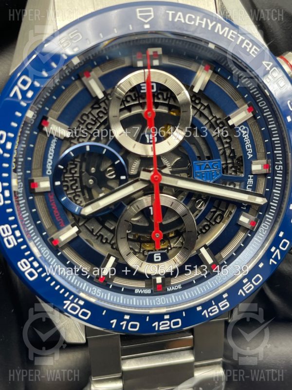 Фото 6 - TAG Heuer Carrera 43mm CAR201T.BA0766