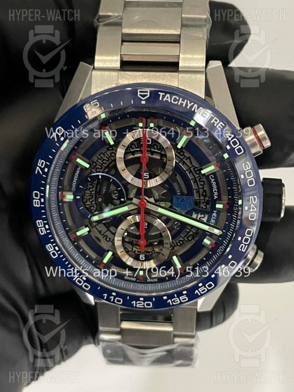 Фото 16 - TAG Heuer Carrera 43mm CAR201T.BA0766