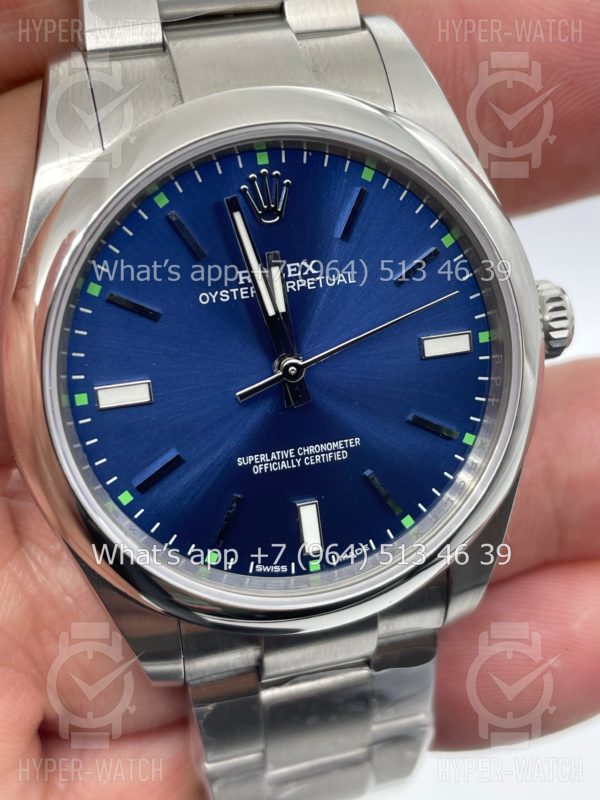 Фото 2 - Rolex Oyster Perpetual 39mm 114300-0003 Blue