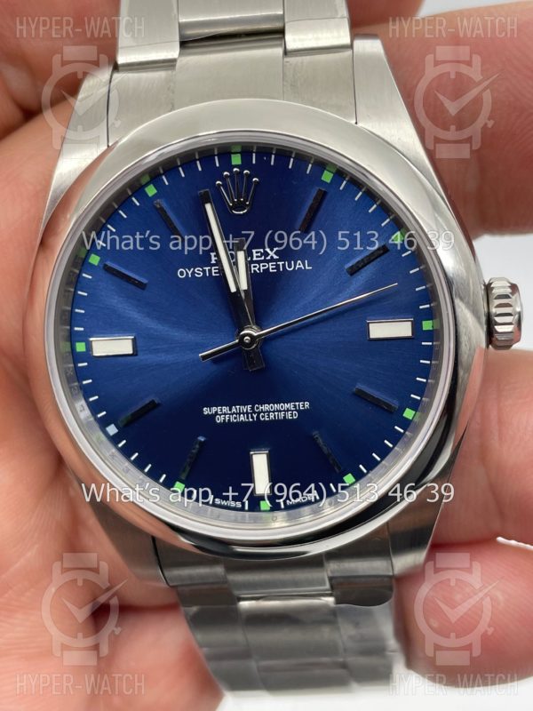 Фото 3 - Rolex Oyster Perpetual 39mm 114300-0003 Blue