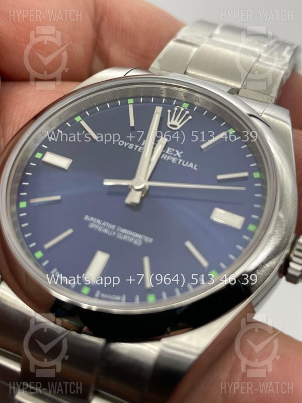 Фото 5 - Rolex Oyster Perpetual 39mm 114300-0003 Blue