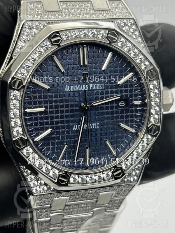 Товар Audemars Piguet Royal Oak 41mm Diamond Blue Фото 4 - Audemars Piguet Royal Oak 41mm Diamond Blue