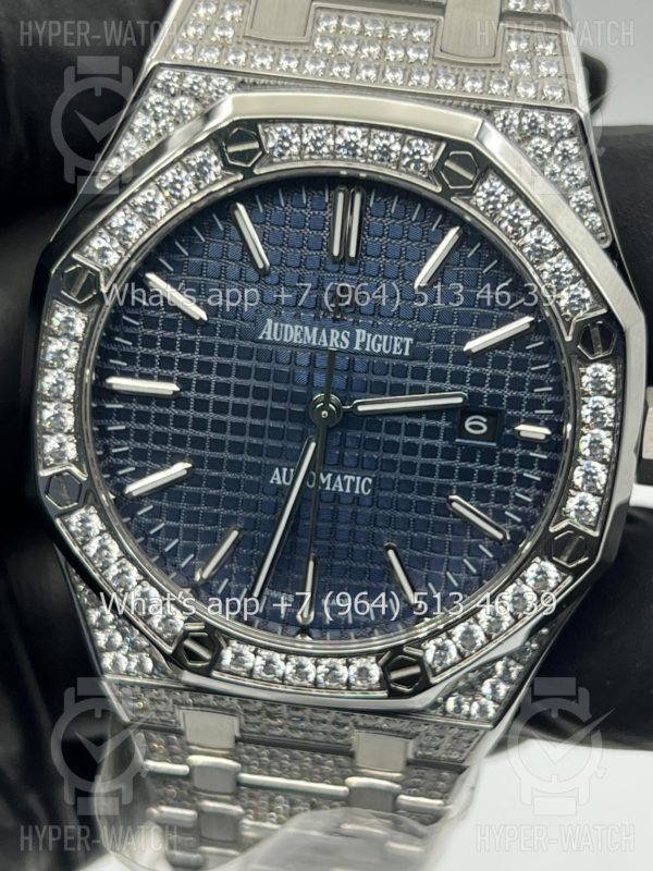 Товар Audemars Piguet Royal Oak 41mm Diamond Blue Фото 6 - Audemars Piguet Royal Oak 41mm Diamond Blue