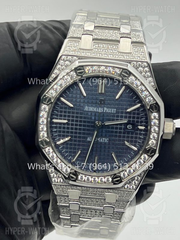 Товар Audemars Piguet Royal Oak 41mm Diamond Blue Фото 7 - Audemars Piguet Royal Oak 41mm Diamond Blue