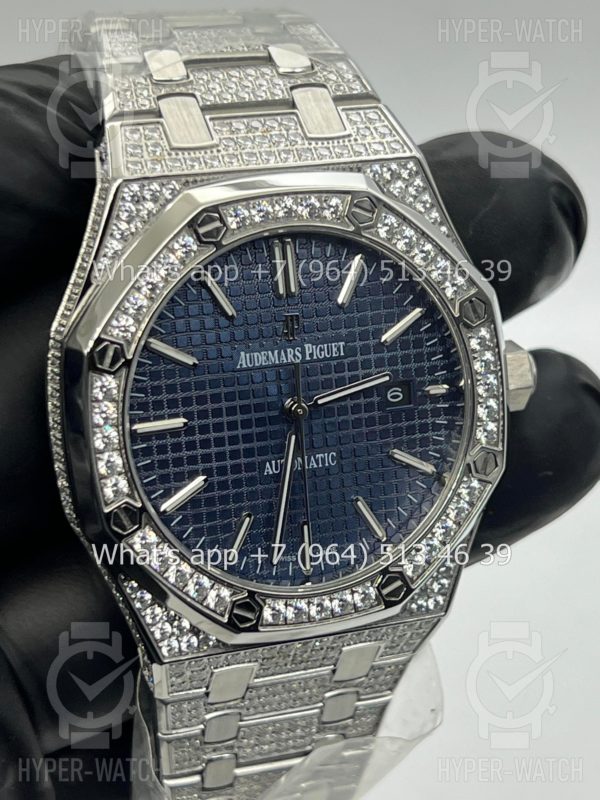 Товар Audemars Piguet Royal Oak 41mm Diamond Blue Фото 8 - Audemars Piguet Royal Oak 41mm Diamond Blue