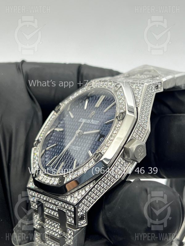 Товар Audemars Piguet Royal Oak 41mm Diamond Blue Фото 10 - Audemars Piguet Royal Oak 41mm Diamond Blue