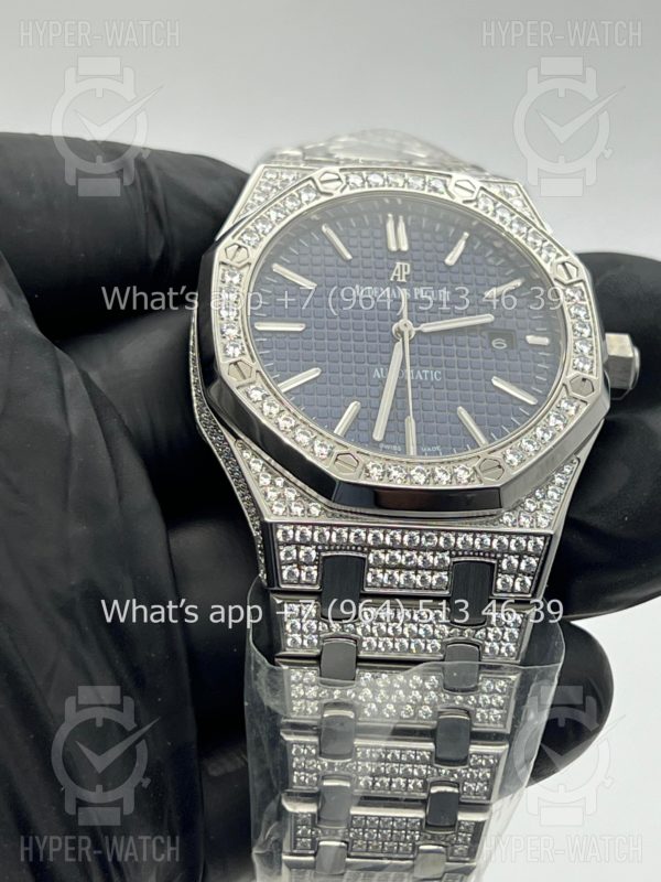 Товар Audemars Piguet Royal Oak 41mm Diamond Blue Фото 11 - Audemars Piguet Royal Oak 41mm Diamond Blue
