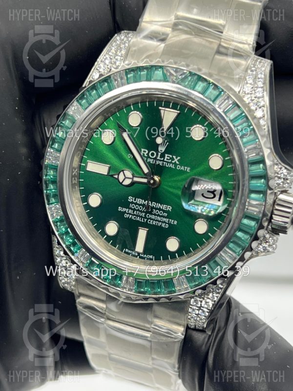 Товар Rolex Submariner 40mm Diamond Green 116619 Фото 3 - Rolex Submariner 40mm Diamond Green 116619
