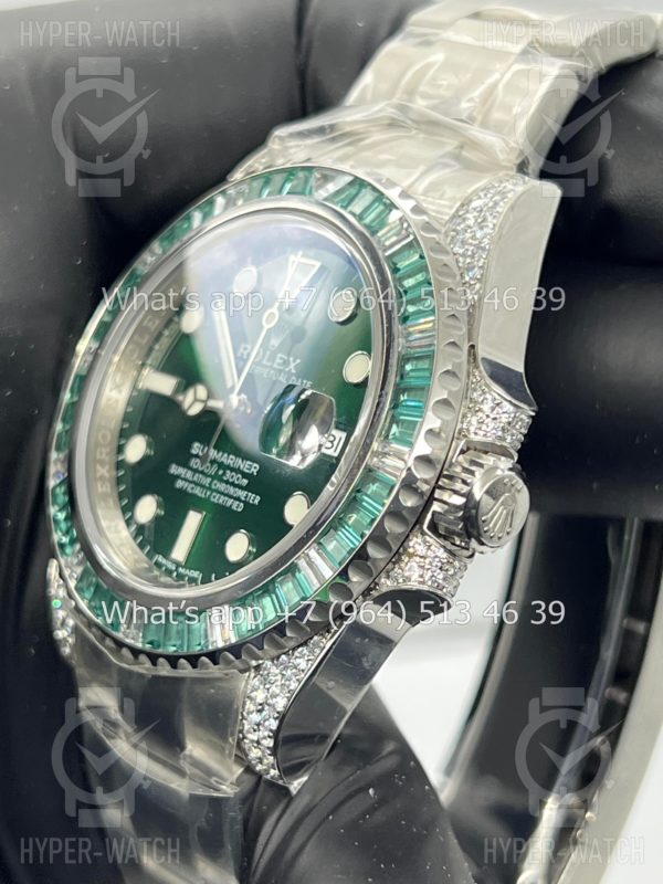 Товар Rolex Submariner 40mm Diamond Green 116619 Фото 4 - Rolex Submariner 40mm Diamond Green 116619