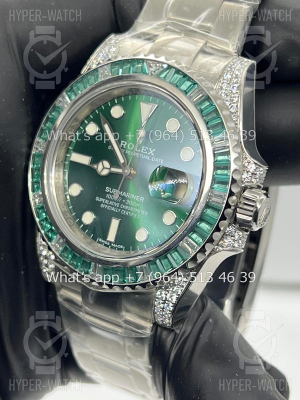 Товар Rolex Submariner 40mm Diamond Green 116619 Фото 5 - Rolex Submariner 40mm Diamond Green 116619